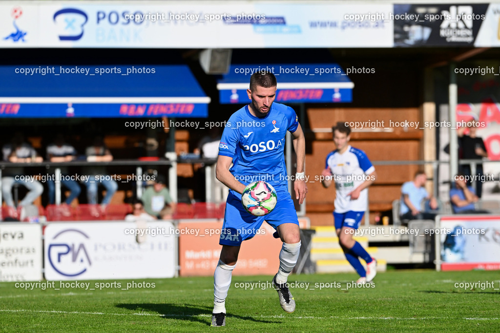 SAK vs. SK Treibach | #7 Hrvoie Jakovljevic SAK, SAK vs. SK Treibach, SAK vs. SK Treibach am 29.05.2024 in Klagenfurt (Sportpark Welzenegg), Austria, (Photo by Bernd Stefan)
