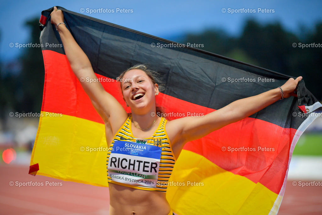 U18 EM - Tag 3_Pauline Richter_6 | U18-EM am 20.07.2024 in Banska BrysticaFoto: DLV/Kai Peters - Realisiert mit Pictrs.com