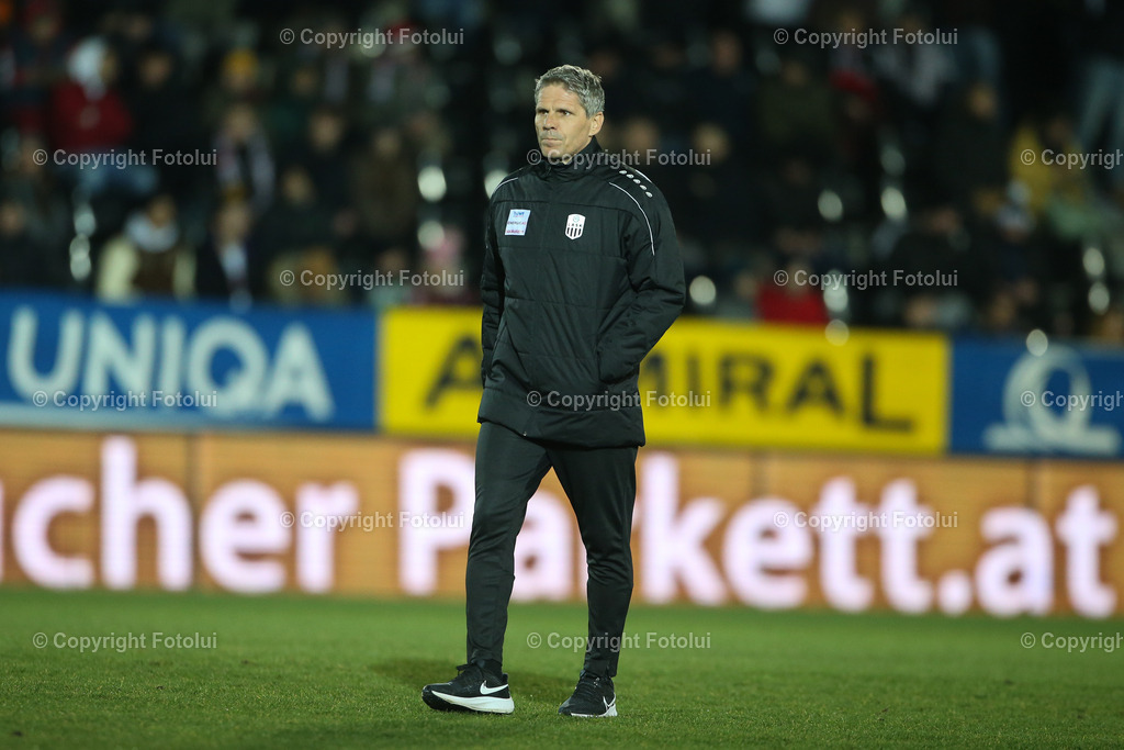 A_LUI_20230205_0001 | LINZ,  AUSTRIA, SOCCER, UNIQA ÖFB CUP, LASK VS AUSTRIA KLAGENFURT
IM BILD: Didi Kühbauer (Trainer)
FOTO:FOTOLUI/UW
