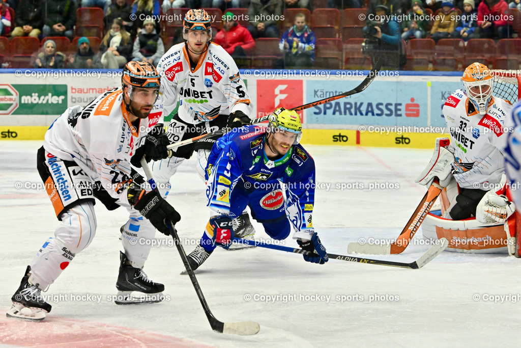EC IDM Wärmepumpen VSV vs. Black Wings Linz 20.11.2022 | #28 Schumnig Martin, #5 Wolf Raphael, #9 Rauchenwald Alexander, #32 Tirronen Rasmus