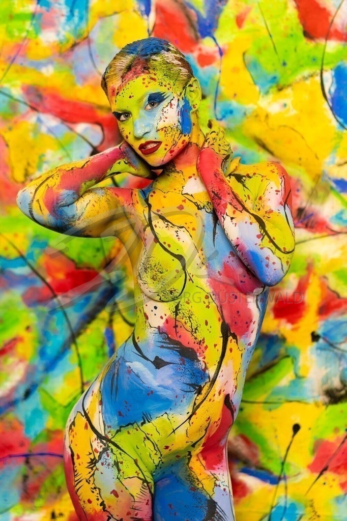 Bodypainting-COLOURLISA_0244 | #006 | Modell: Lisa | Foto: Dennis Largo Schulz - Realisiert mit Pictrs.com