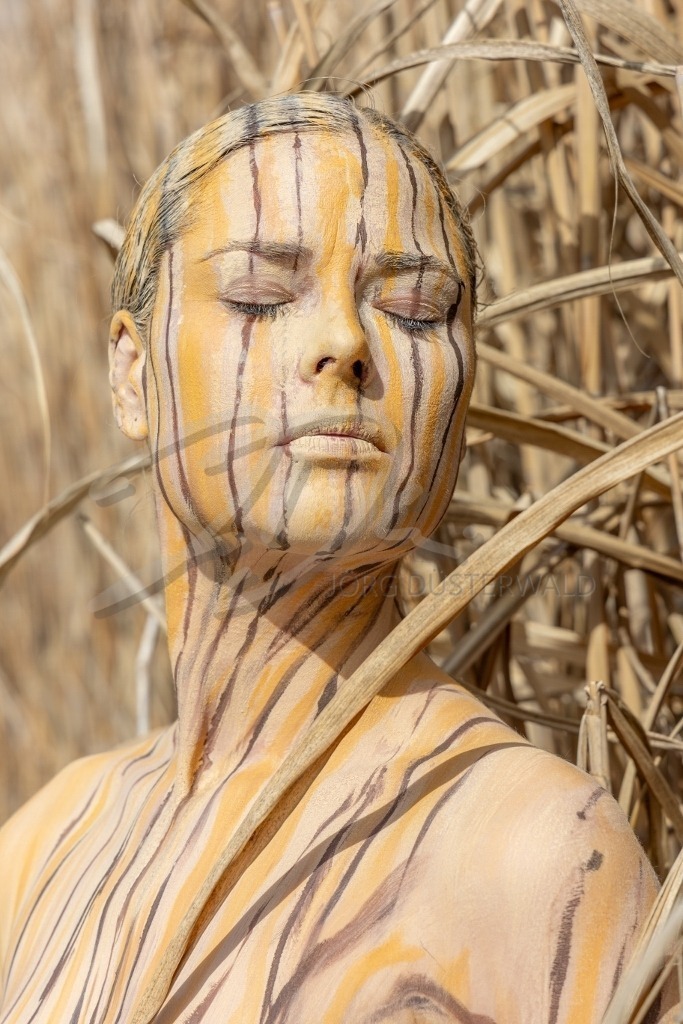 NatureArt-SCHILF_5213 | Schilfportrait | #022 | Modell: Tatjana Heinz | Foto: Andreas P. - Realisiert mit Pictrs.com