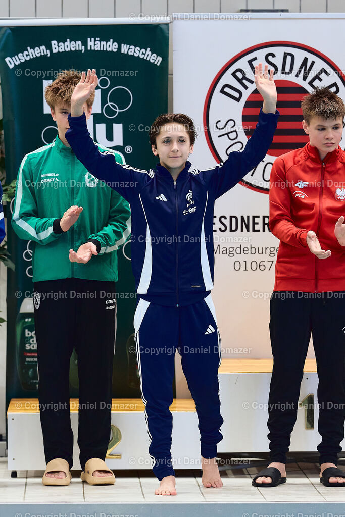 International Youth Diving Meet 2026 | Day 2 of 5 | International Youth Diving Meet 2026| Day 2 of 5 | 23.04.2026 | Youth diving competition featuring 1m and 3m springboard and platform at the Schwimmsportkomplex Freiberger Platz in Dresden.@ Domazer Photography - Realisiert mit Pictrs.com