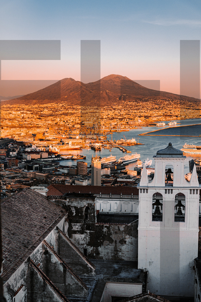 Italien 6 | Neapel bei Sonnenuntergang - Realisiert mit Pictrs.com