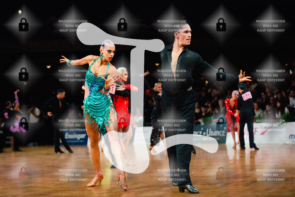 GOC 2025 - WDSF GrandSlam Latin 64-67th (177) Michele Nassimbeni _ Lusjana Gjergji (Albania)-2025-08-23-1200 | Webshop for digital downloads and prints of dance sport, event & show photographer Julian Link - Realisiert mit Pictrs.com