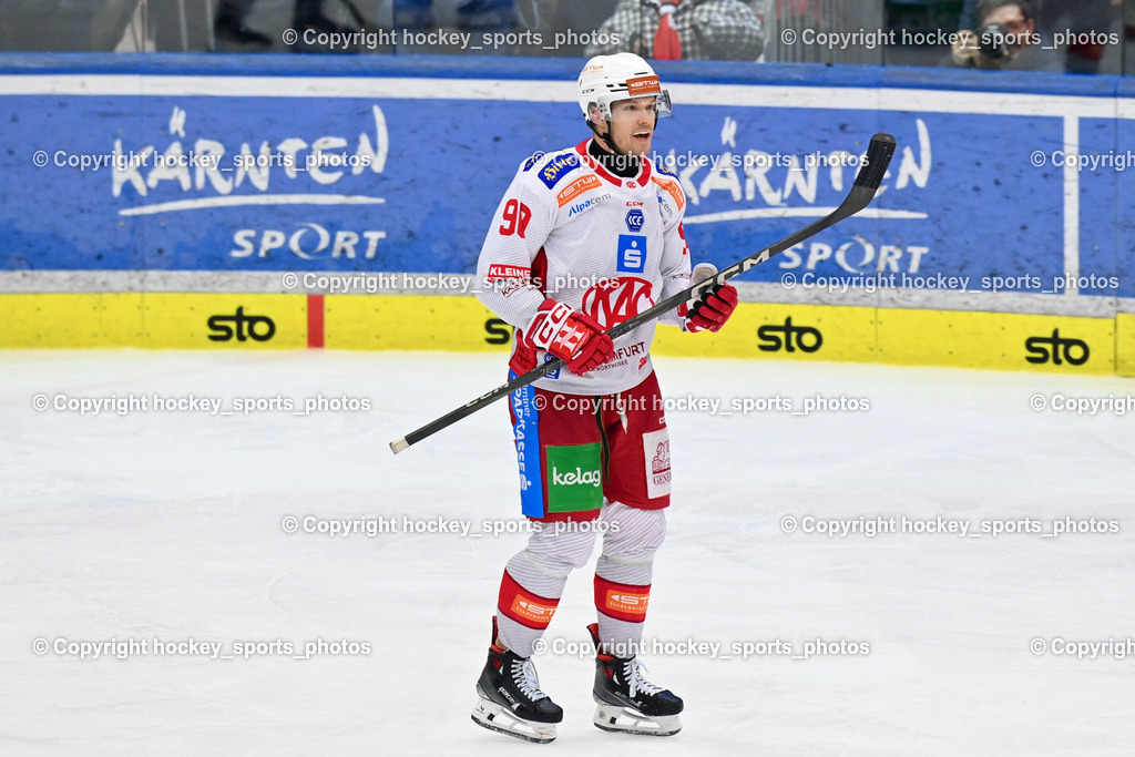 EC IDM WÄRMEPUMPEN VSV vs. EC KAC | #90 Fraser Matthew EC KAC, EC IDM WÄRMEPUMPEN VSV vs. EC KAC, EC IDM WÄRMEPUMPEN VSV vs. EC KAC am 02.02.2025 in Villach (Stadthalle Villach), Austria, (Photo by Bernd Stefan)