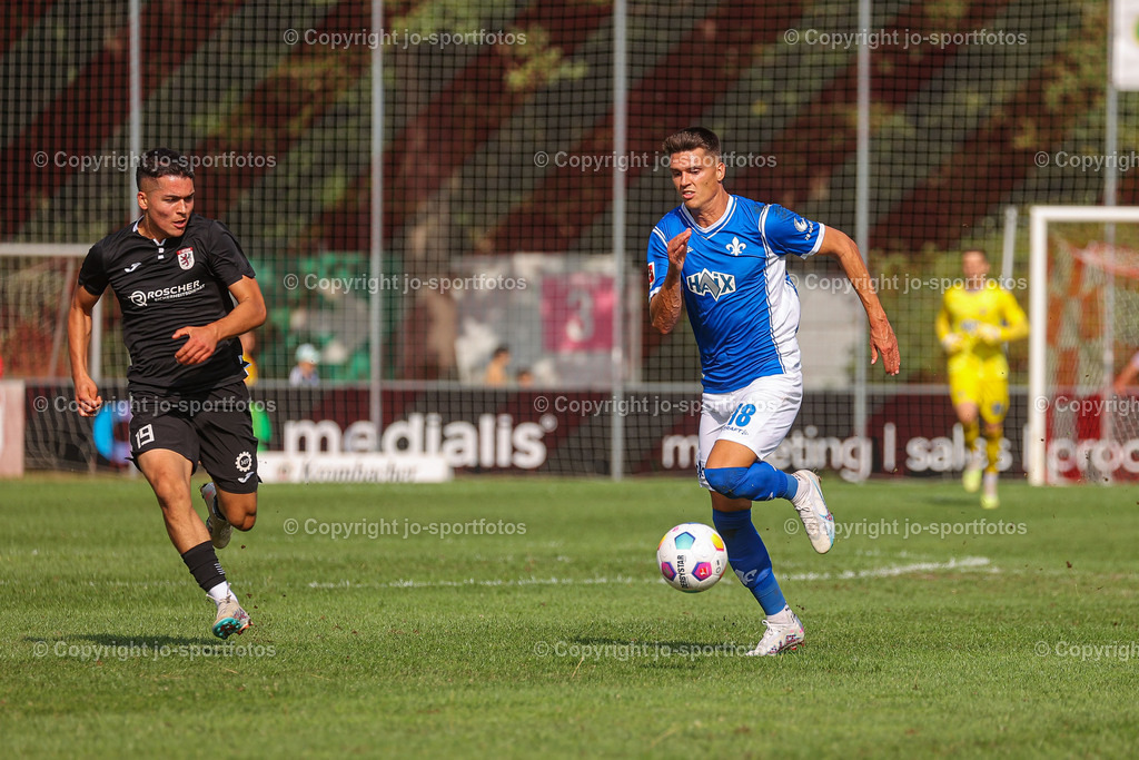 Giessen_Darmstadt (349) | 16.07.2023; Testspiel; Waldstadion Gießen; FC Gießen - SV Darmstadt 98; Ergebnis: 2:0 (0:0)