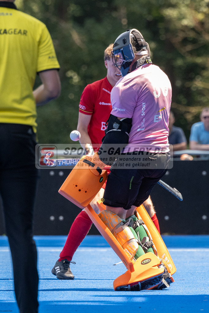 SFE_20230709_0076 | EuroHockey EM U18 Boys Belgium vs Ireland am 09.07.2023 in Krefeld (Gerd-Wellen-Hockeyanlage), Photo: Stephan Fehrmann 2023 (Sports-Gallery)
