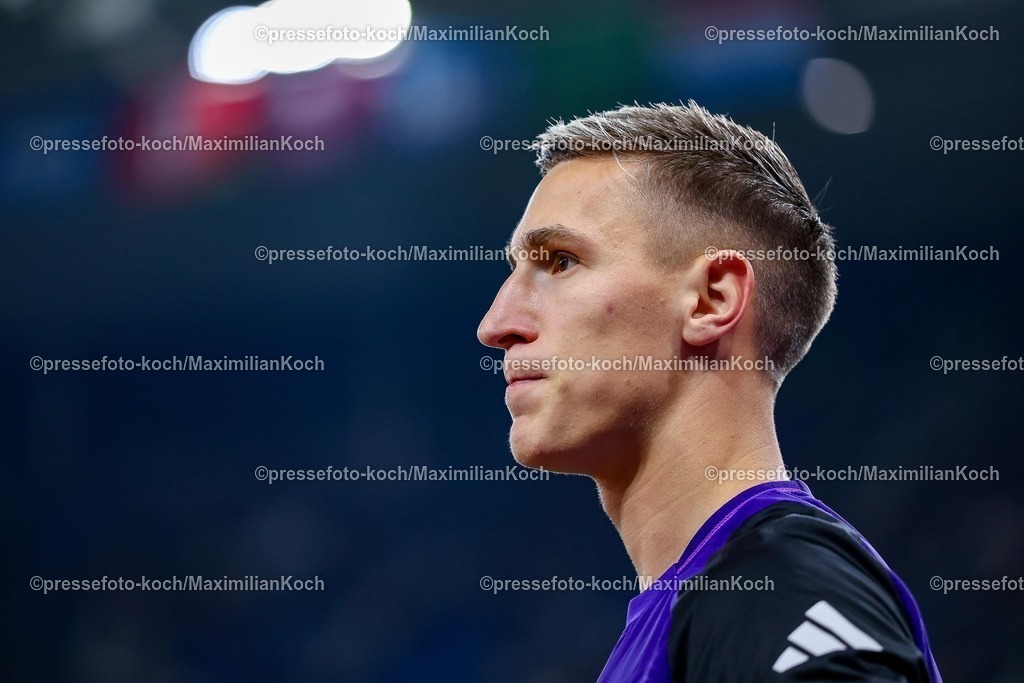 DFB10102502016 | 10.10.2025, Fußball, Länderspiel, Deutschland - Luxemburg, UEFA WM-Qualifikation, 2025/2026, Gruppe A, PreZero Arena in Sinsheim: Nico Schlotterbeck (GER #15)DFB regulations prohibit any use of photographs as image sequences and or quasi-video.