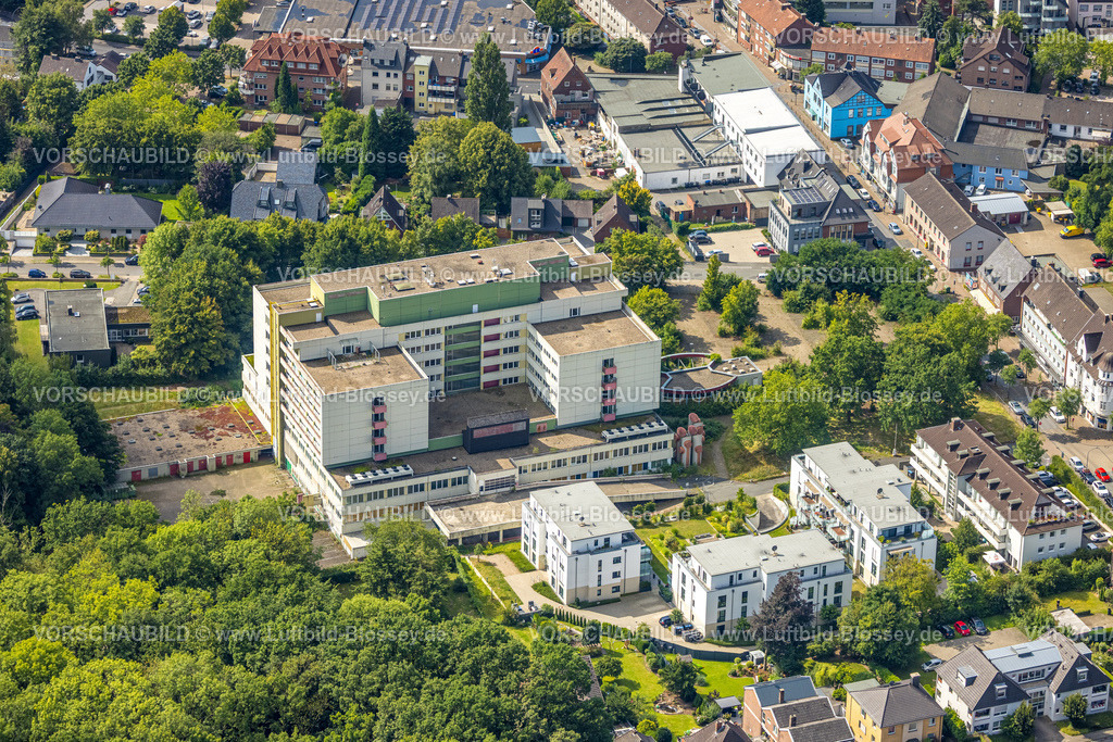 Hamm250700183Bockum-Hoevel | Luftbild, geschlossenes St. Josef-Krankenhaus, Bockum-Hövel, Hamm, Ruhrgebiet, Nordrhein-Westfalen, Deutschland
