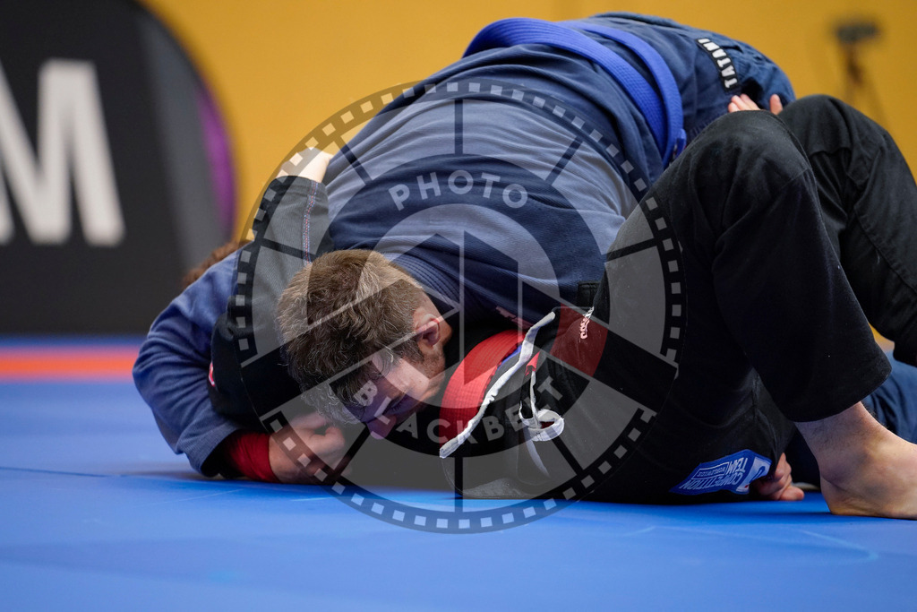 20240203PBB05744 | Fighters compete during the Brazilian Jiu-Jitsu Championship of the AJP Tour in Maintal by Frankfurt am Main, Germany, on February 2, 2024.