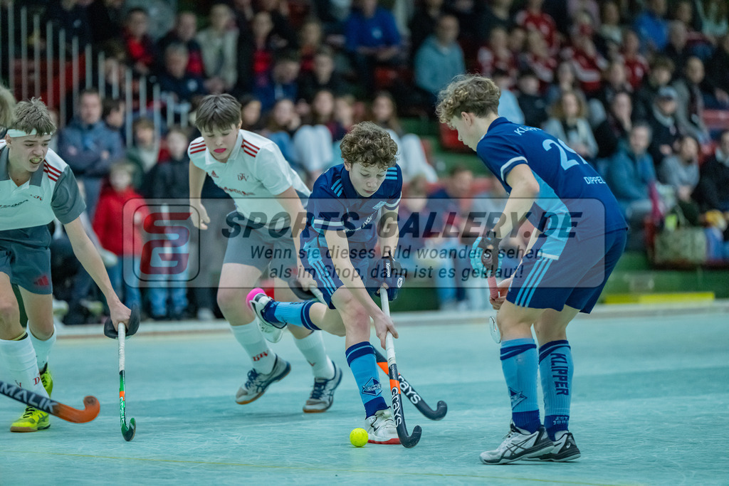 HK_20240225_108454 | 2. Halbfinale Deutsche Meisterschaft MU14 am 25.2.2024 Halle RW Köln, Köln ,