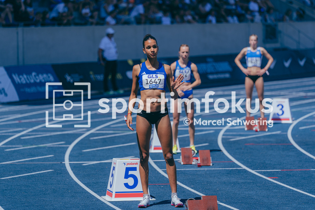 Deutsche Meisterschaften U20 / U16 2026 | Ria Liliane Röhm, SV Brackwede, 1647,400-Meter-Lauf, Deutsche Meisterschaften der U20 &amp; U16 2026, Lohrheidestadion Bochum-Wattenscheid, 11.07.2026. Foto: Marcel Schwering / sportimfokus - Realisiert mit Pictrs.com
