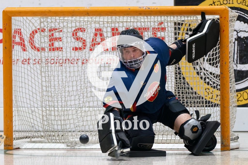LNA - Geneve RHC v RC Biasca |  during the LNA match between Geneve RHC and RC Biasca at Centre Sportif Queue D'Arve in Geneve, Switzerland