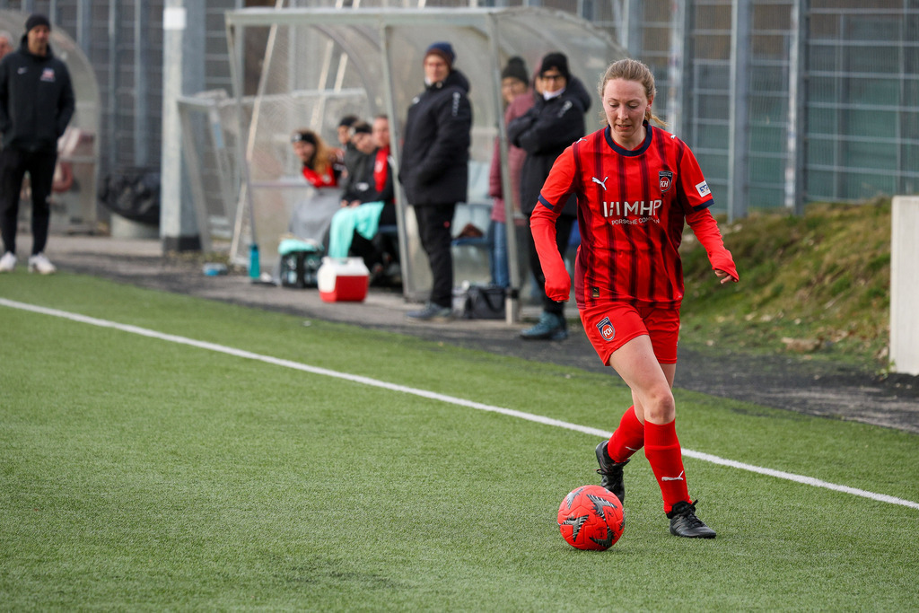 20260329-FCH-HS_070 | 1.FC Heidenheim 1846 II vs. SGM Hohenmemmingen/Sontheim, Fußball, Frauen, Bezirksliga, 2025/2026, 14. Spieltag, 29.03.2026 in Heidenheim, Kunstrasen b. Voith-Arena West(Foto: Michael Bulling) - Realisiert mit Pictrs.com