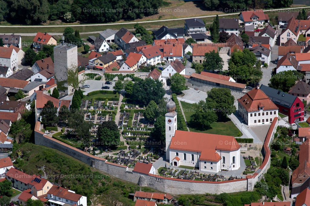 3803990 | Burg ,St.Peter, Kirche,  Vohburg