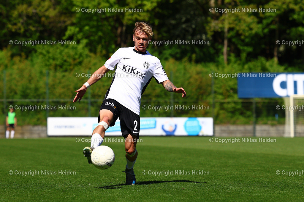 NH_HolsteinKielU23_SVMeppen_RegionalligaNord_11052025 | #2 Dominique Domroese (SV Meppen)Fußball I Herren I Regionalliga Nord I Saison 2024-2025 I 33. Spieltag I Holstein Kiel U23 - SV Meppen I 11.05.2025 I Citti-Fußball-Park