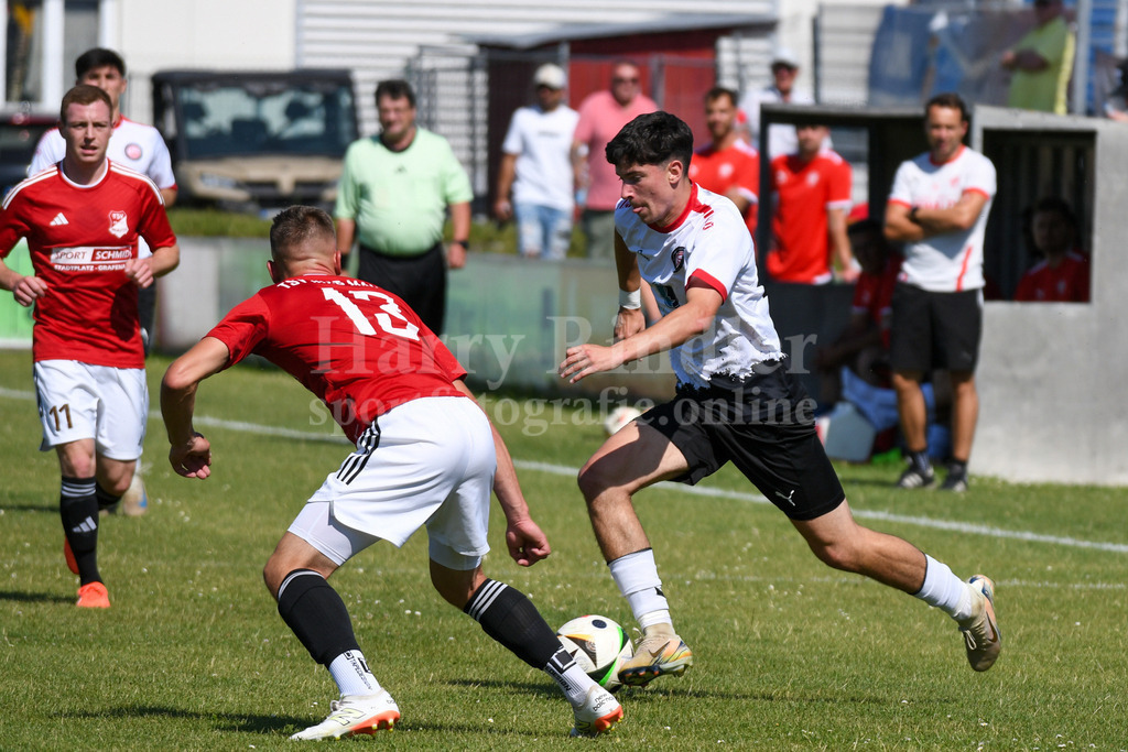 SpVgg Plattling : TSV Mauth I Testspiel 21.06.2025 I Bezirksliga West ( BzL Ndb. West) | Andreas Brandl (SpVgg Plattling) - Realisiert mit Pictrs.com