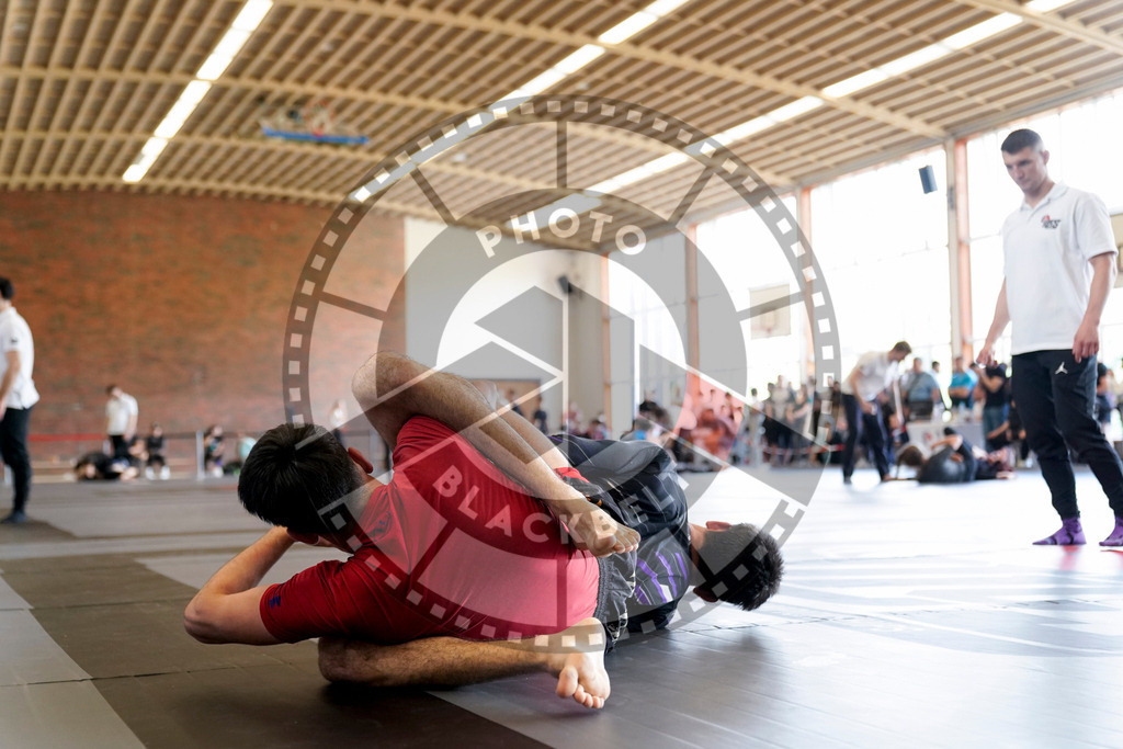 20240608PBB03085 | Fighters compete during the ILLCS VII summer edition luta livre competition in Hannover, Germany, on June 8, 2024.