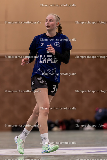 Handball I Damen I Saison 2025-2026 I Verbandsliga Süd I 15. Spieltag I HSG Kalkberg 06 - HSG Holsteinische Schweiz 226 | Franziska Hänisch (3, HSG Kalkberg 06) - Realisiert mit Pictrs.com