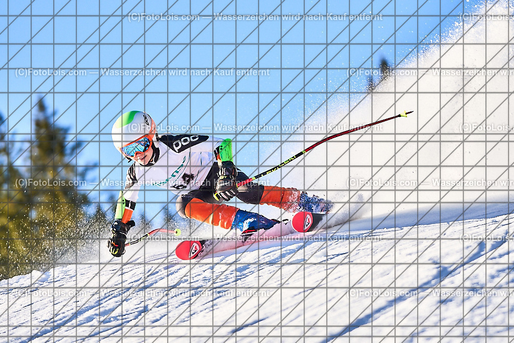 ALP3635_KinderVergleich-RTL-I_Trattenbach_Matzinger Xaver | NÖ Landeskindervergleichskampf-Riesentorlauf auf dem Feistritzsattel in zwei Durchgängen, Sa 25. Jänner 2025.