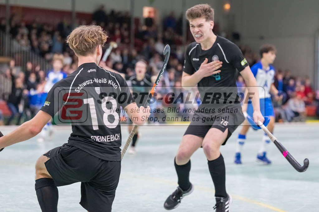 HK_20230304_105745 | Deutsche Meisterschaft MU16 Großflottbeker THGC - Schwarz-Weiß Köln am 4.3.2023 RWK, Köln ,