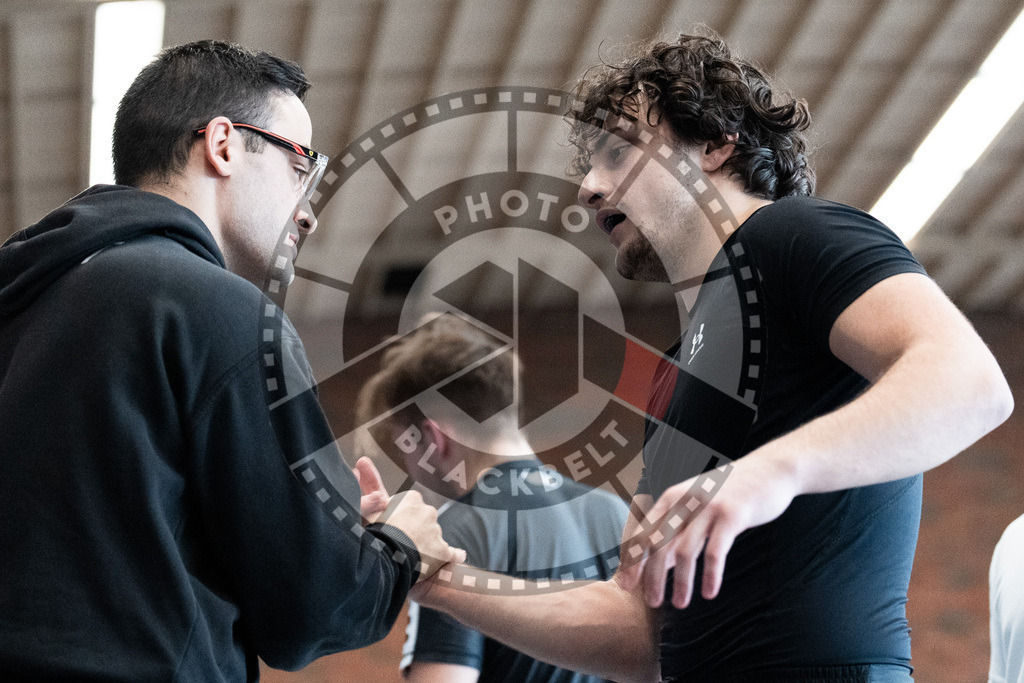 20251129PBB7923 | Fighters compete during the luta livre competition ILLCS XI winter edition on November 29, 2025 in Hannover, Germany.