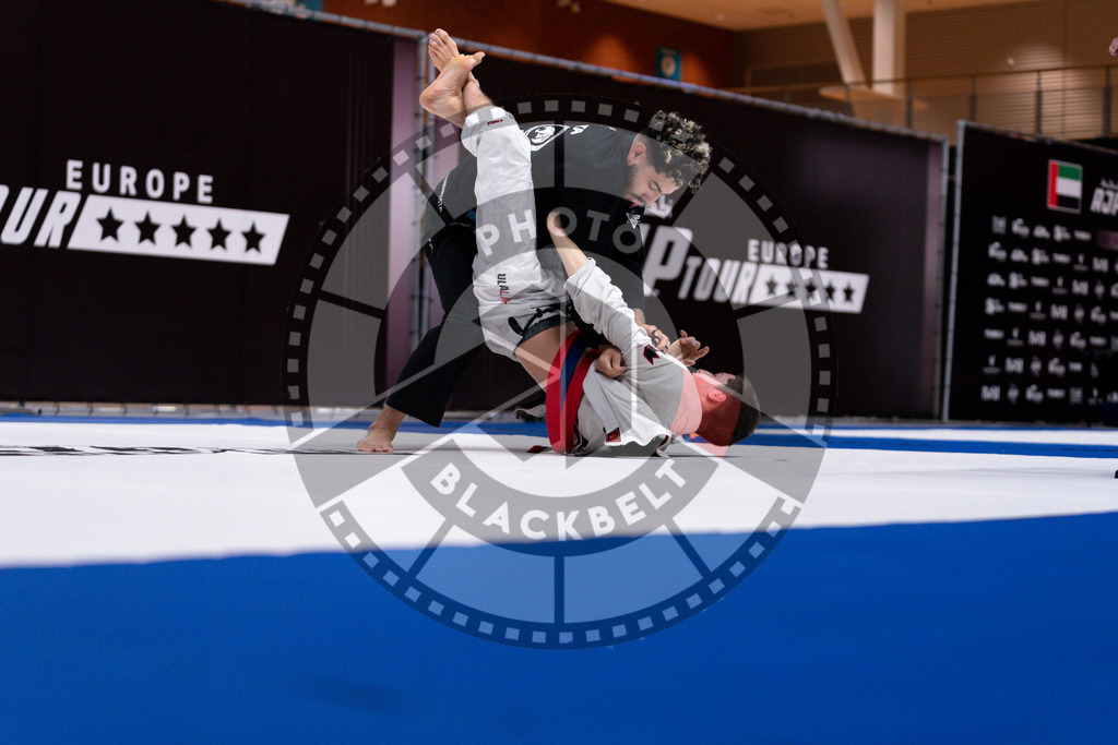 20241013PBB1996 | Athletes compete during the AJP Tour Europe Continental Jiu-Jitsu Amateurs & Masters Championship on October 13, 2024 in Almere near Amsterdam, Netherlands. © Chiara Dazi / photoblackbelt