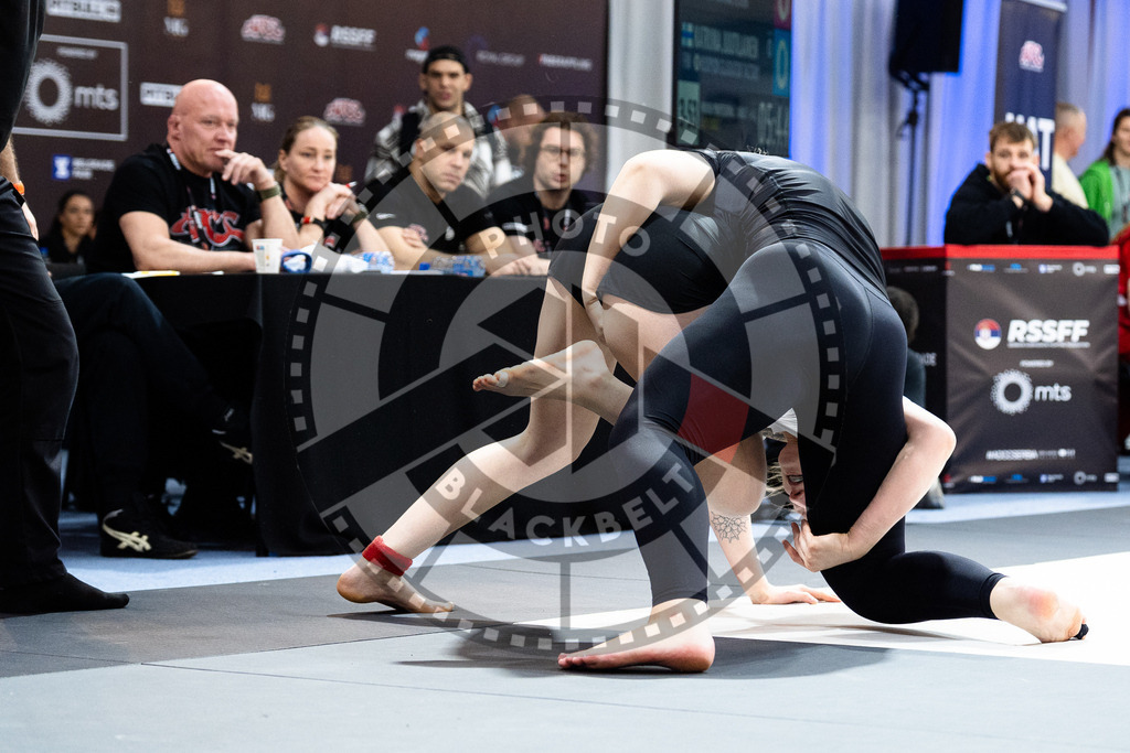 20260215PBB3303 | Fighters compete during the ADCC European Trials competition day 2 in Belgrade, Serbia, on February 15, 2026.