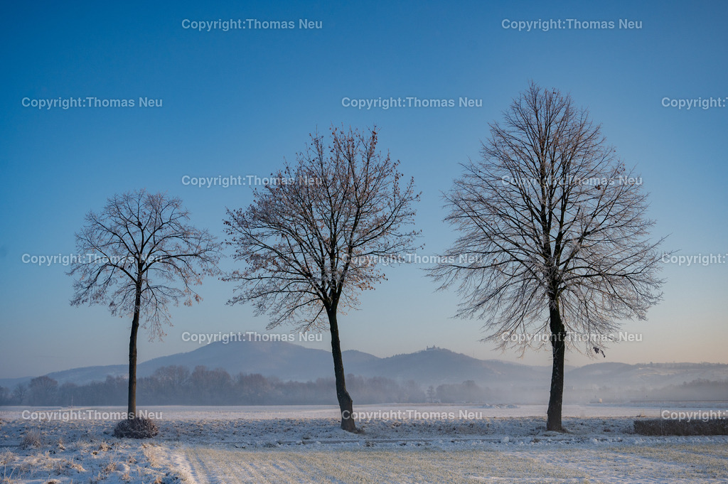 DSC_9743 | Bensheim, Bergstraßenpanorama im Winter, Melibokus und Auerbacher Schloß, ,, Bild: Thomas Neu
