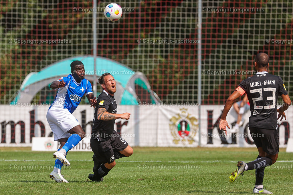 Giessen_Darmstadt (109) | 16.07.2023; Testspiel; Waldstadion Gießen; FC Gießen - SV Darmstadt 98; Ergebnis: 2:0 (0:0)