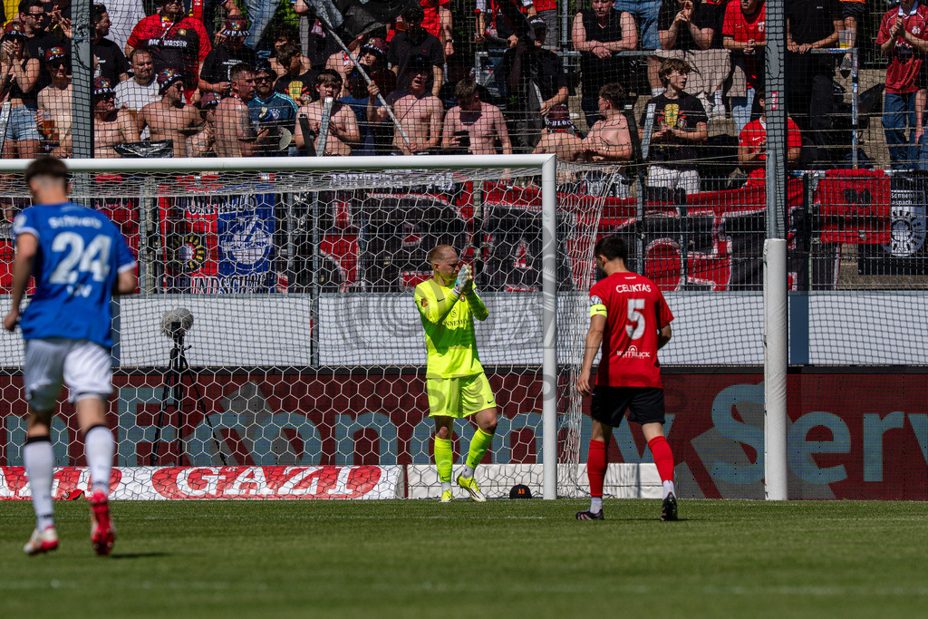Stuttgarter Kickers vs. SG Sonnenhof Großaspach, Fussball, WFV-Pokal, Finale, 23.05.2026 | Maximilian Reule (SG Sonnenhof Großaspach, #01),Stuttgarter Kickers vs. SG Sonnenhof Großaspach, Fussball, WFV-Pokal, Finale, 23.05.2026