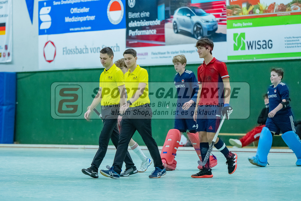 HK_20240225_108540 | Spiel um Platz 5 Deutsche Meisterschaft MU14 am 25.2.2024 Halle RW Köln, Köln ,