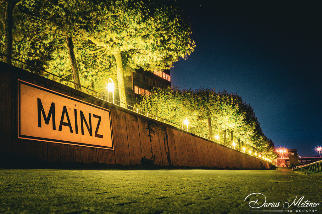 Der Winterhafen in Mainz | Langzeitbelichtung im Winterhafen in Mainz