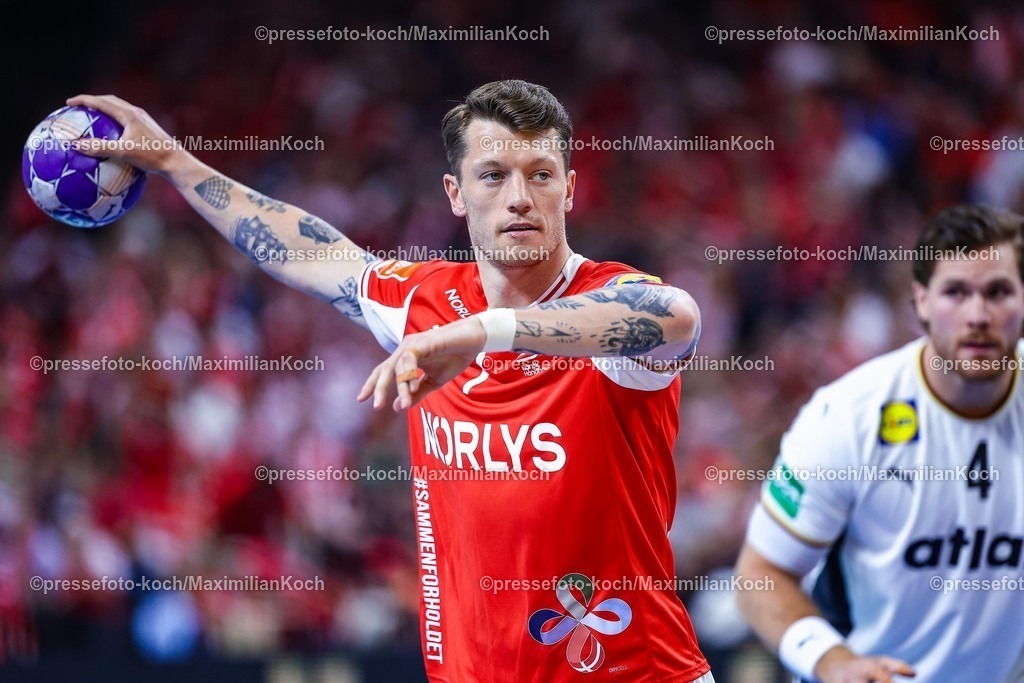 xIAJx150520261021 | 15.05.2026, xIAJx, Handball, Länderspiel, Testspiel, Dänemark - Deutschland, Royal Arena Kopenhagen: Emil Jakobsen (Dänemark #7)