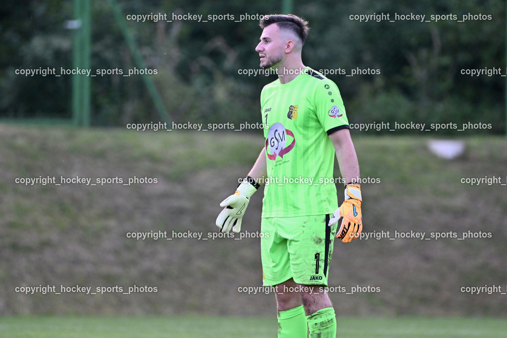 SV Arnoldstein vs. URC Thal Assling | #1 Moritz Zimmermann SV Arnoldstein, SV Arnoldstein vs. URC Thal Assling, SV Arnoldstein vs. URC Thal Assling am 09.08.2025 in Arnoldstein (Waldparkstadion Arnoldstein), Austria, (Photo by Bernd Stefan)