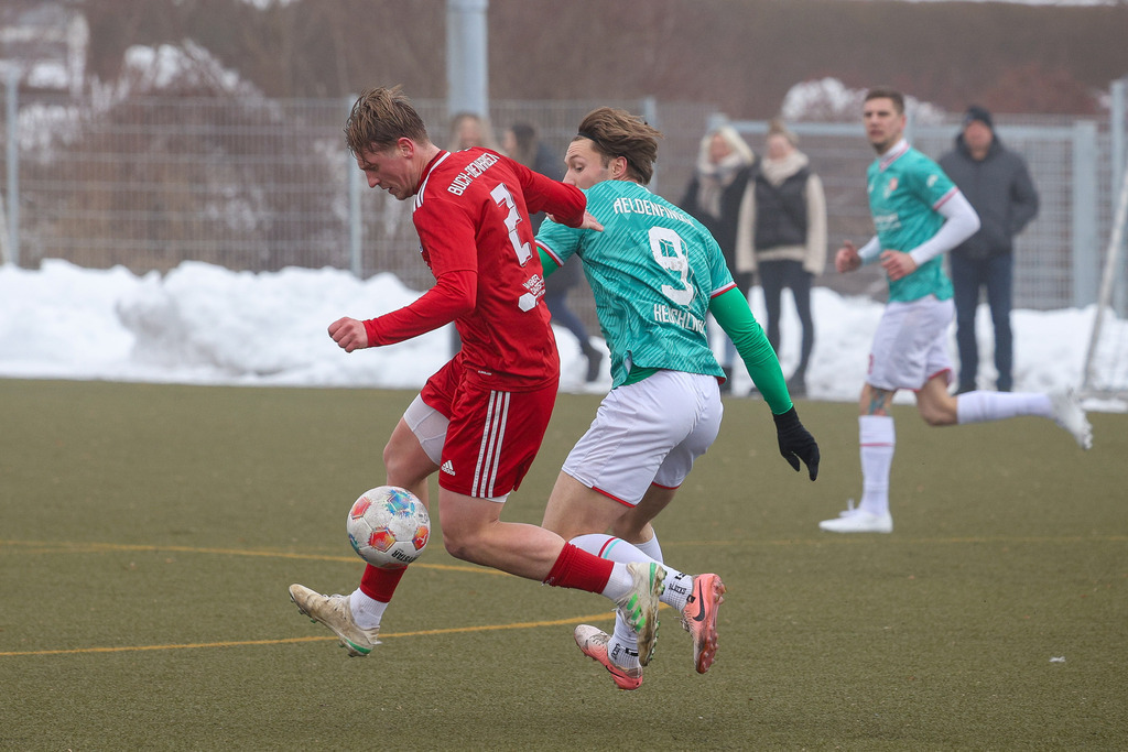 Heldenfingen-Buch_260131_6314 | SG Heldenfingen/Heuchlingen vs. TSV Buch, Fußball, Herren, Freundschaftsspiel, 2025/2026, 31.01.2026 in Söhnstetten, Kunstrasenplatz (Foto: Michael Bulling) - Realisiert mit Pictrs.com