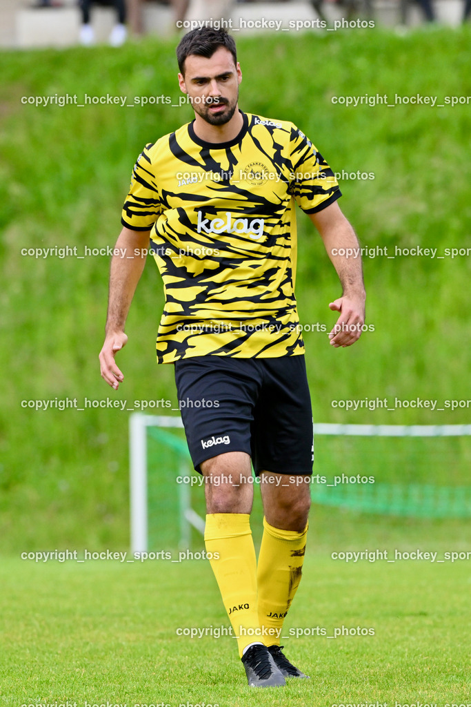 SV Wernberg vs. FC Faakersee | #18 Andreas Unterguggenberger FC Faakersee, SV Wernberg vs. FC Faakersee, SV Wernberg vs. FC Faakersee am 01.06.2024 in Wernberg (Sportplatz Wernberg), Austria, (Photo by Bernd Stefan)