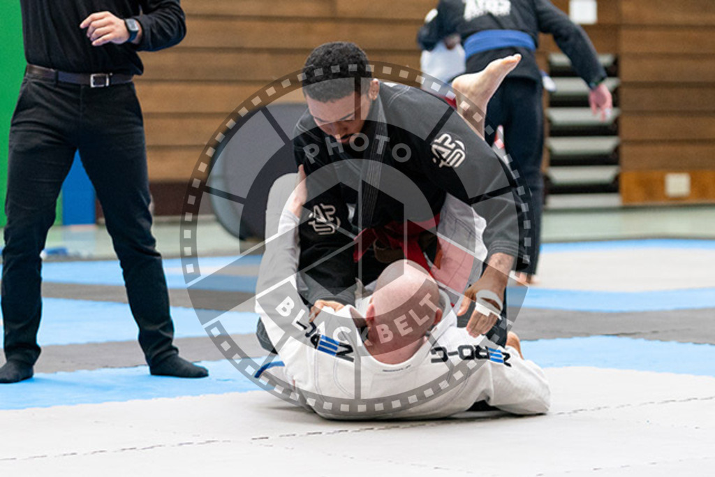 20230826PBB52241 | Fighters compete during the AJP INTLPRO BJJ and grappling competition in Hamburg, Germany, on August 26 2023.