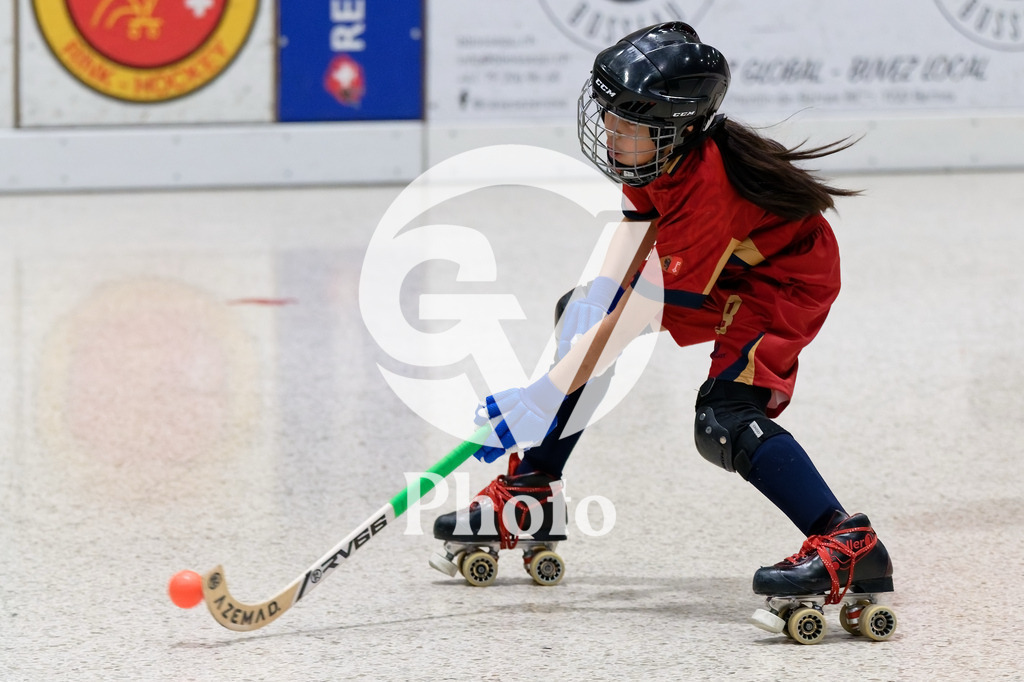 U11  - Geneve RHC v Pully RHC  |  during the U11  match between Geneve RHC and Pully RHC  at Centre sportif de la queue d'arve in Geneve, Switzerland