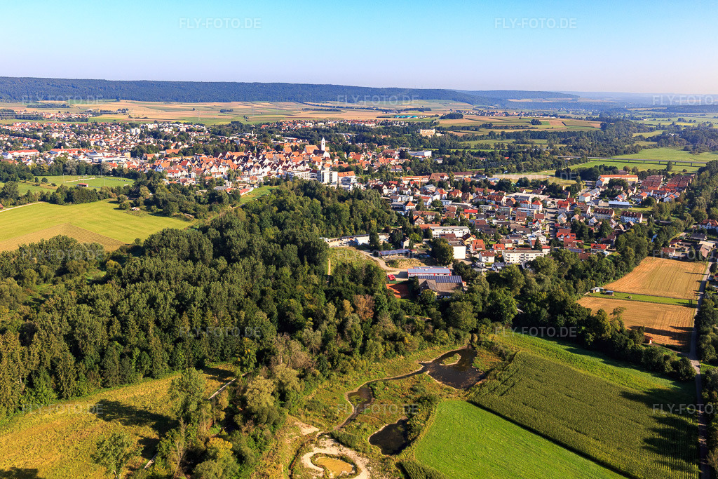 Luftbild: Ortsansicht von Süden in Riedlingen im Bundesland Baden-Württemberg in Deutschland. Foto: IMG_129031.jpg vom 04.09.2021 durch Werner Riehm/FLY-FOTO.de