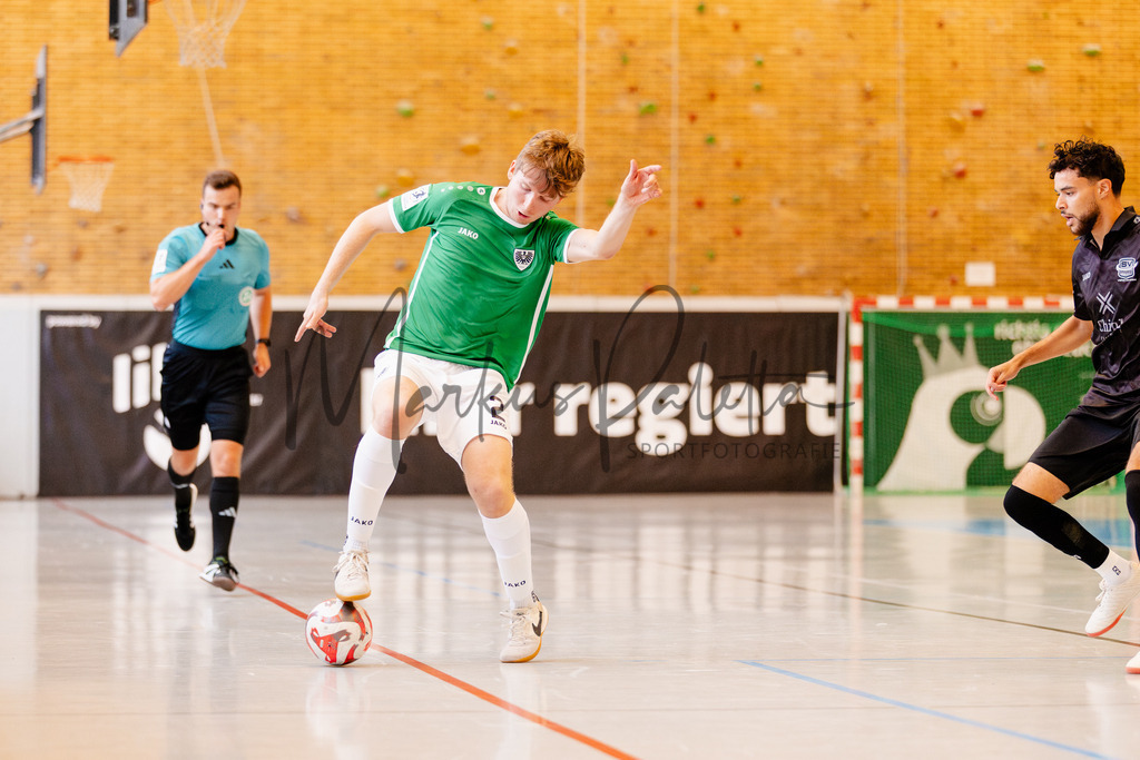 Futsal-Bundesliga, Saison 2025/2026, 4. Spieltag: SC Preußen Münster - SV Pars Neu-Isenburg | Futsal-Bundesliga, Saison 2025/2026, 4. Spieltag, SC Preußen Münster empfängt SV Pars Neu-Isenburg in der Universitäts-Sporthalle in Münster. Foto: sportfotografie.ms | Markus Paletta - Realisiert mit Pictrs.com