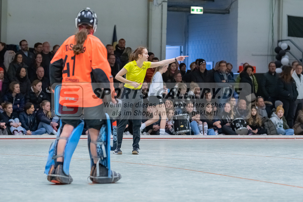 HK_20230226_105063 | Deutsche Meisterschaft WU16 Spiel um Platz 7 Düsseldorfer SC - HC Ludwigsburg am 26.2.2023 DSC 99, Düsseldorf ,