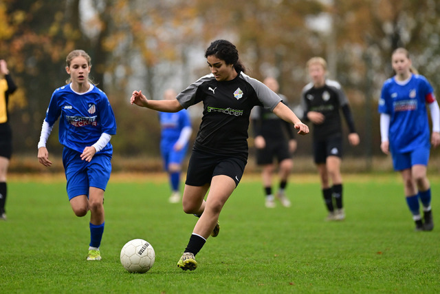 Fußball I Juniorinnen I Saison 2025-2026 I Niedersachsenpokal I Viertelfinale I JFV A-O-B-H-H - FC Rosengarten I 32675 | Der Sportfotograf. - Realisiert mit Pictrs.com