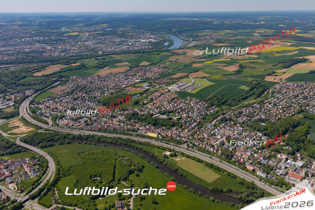 Das Luftbild der Stadt Lappersdorf wurde 2021 vom Flugzeug heraus erstellt (keine Drohne) Aufnahmehöhe ca.450 Meter- hohe Bildauflösung und Druck-Qualität garantiert!