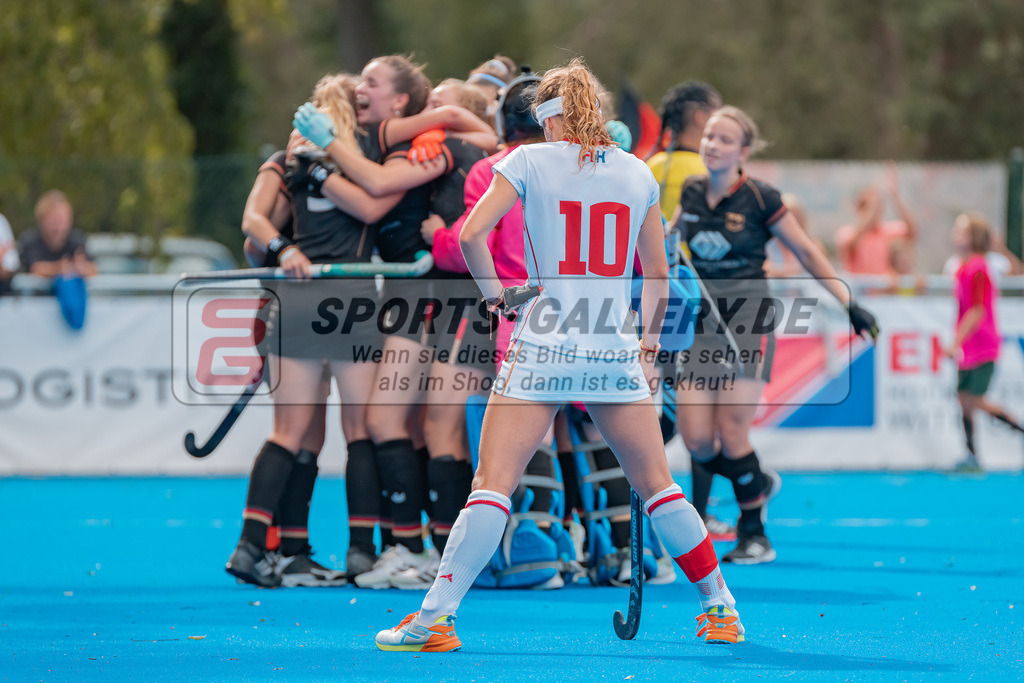 HK_20230715_102776 | Euro Hockey WU18 SF2 Spain vs Germany Championship Girls &amp; Boys am 15.7.2023 CHTC , Krefeld ,