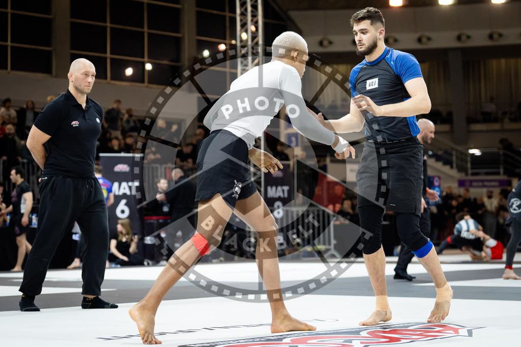 20260214PBB3303 | Fighters compete during the ADCC European Trials  competition day 1 in Belgrade, Serbia, on February 14, 2026.