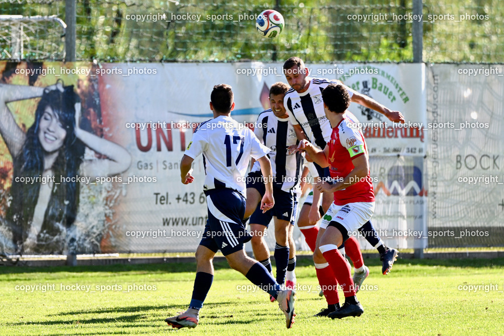 ATUS Nötsch vs. FC Dölsach | #17 Sandro Hils FC Dölsach, #21 Nicolas Francis Janschitz ATUS Nötsch, #24 Pascal Obergantschnig FC Dölsach, #12 Christian Brandstätter FC Dölsach, ATUS Nötsch vs. FC Dölsach, ATUS Nötsch vs. FC Dölsach am 23.08.2026 in Nötsch (Sportplatz Nötsch), Austria, (Photo by Bernd Stefan)