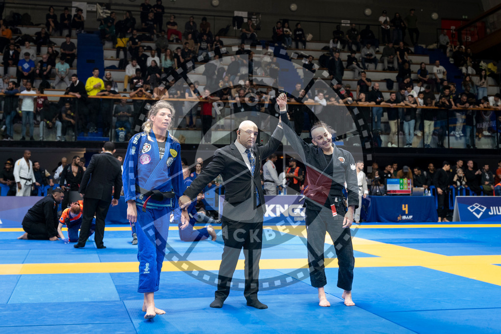 20240123PBB03854 | Fighters compete during the second day of the IBJJF European Championship in Paris, France, on January 23, 2024.