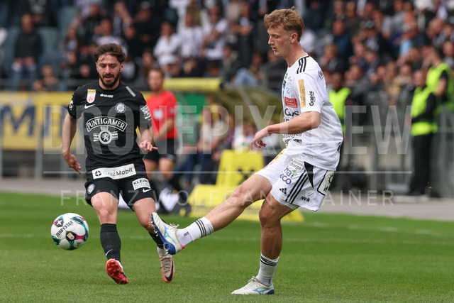 SK Puntigamer Sturm Graz vs TSV Egger Glas Hartberg – Championship Group    | Graz, Austria, 12.Apr.26 - SOCCER - ADMIRAL Bundesliga, SK Puntigamer Sturm Graz vs TSV Egger Glas Hartberg. The image shows Konstantin Schopp (Hartberg).    